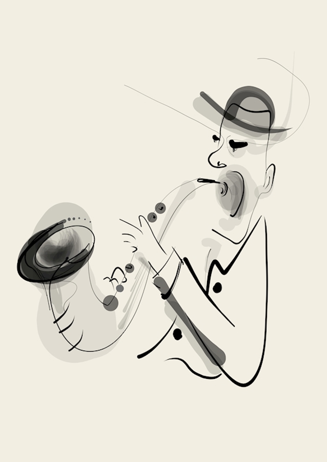 Der Saxophonist