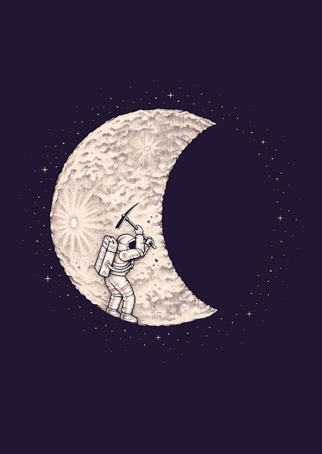 Vykopávky na Měsíci