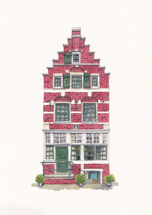 Amsterdam trappgavel