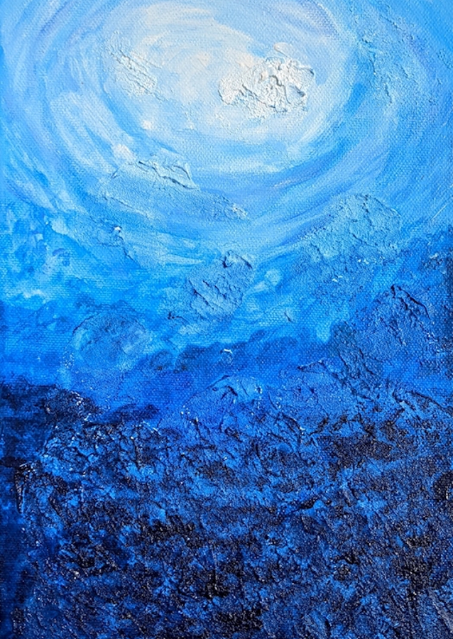 The depth of the sea