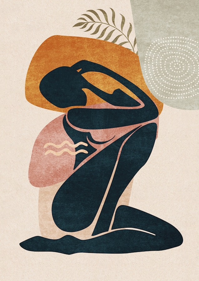 Abstract Mediterranean Body