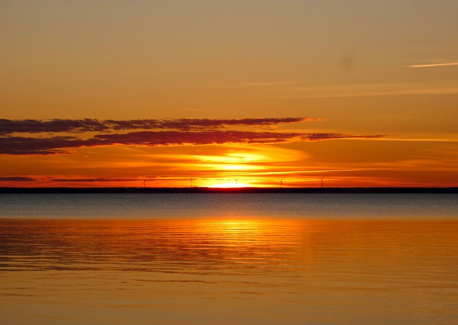 Sonnenuntergang auf Öland