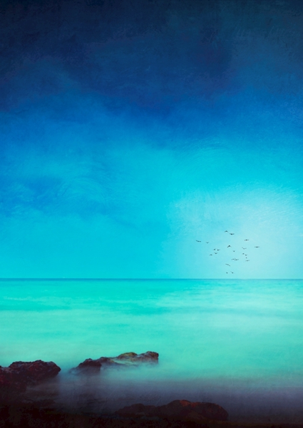 Poster: Méditerranée en bleu - Dirk Wüstenhagen