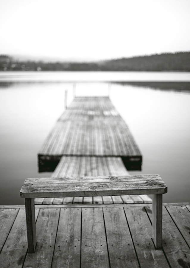 The jetty at midnight