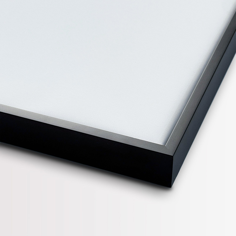 • Swedish wooden frames • Thin profile that emphasizes the art