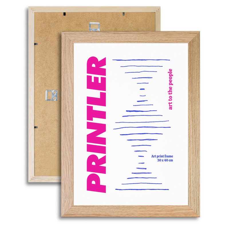 Cadre contreplaqué en chêne